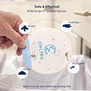 Original Replacement Sticky Glue Pads Refills for OWLTRA IMT-L60 and IMT-L70 Indoor Electric Insect Trap